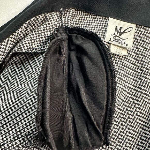 Vintage Maggie Lawrence Plus Size Houndstooth Suit Blazer wi- Skirt - Size 22/24 - Picture 10 of 10